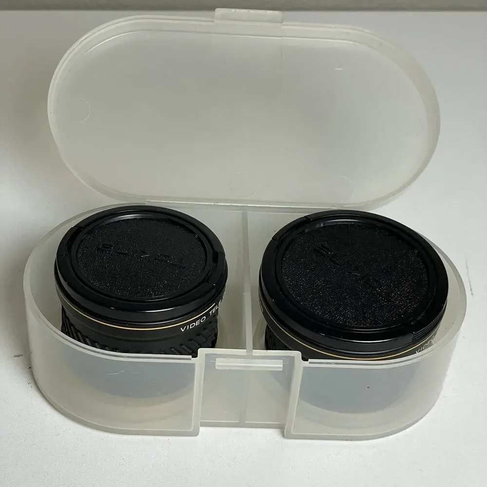 Tokina VSC-0714 Video Tele Conversion Camera Lens 0.7X & 1.4X Japan